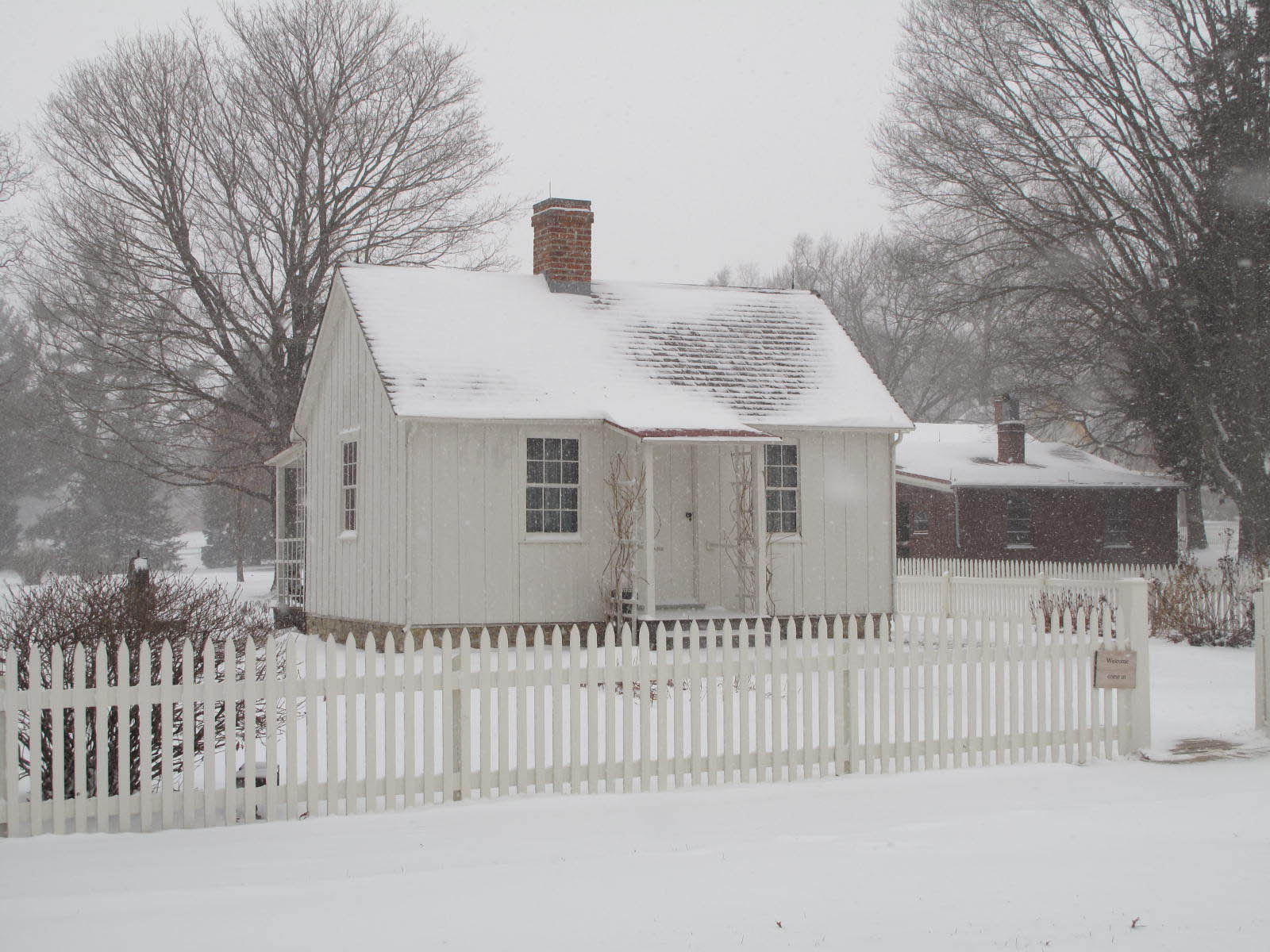 Herbert Hoover's birthplace cottage, Hoover National Historic Site.