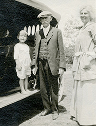 Charles Henry and Lou Henry Hoover, circa 1918. #31-1918-a60