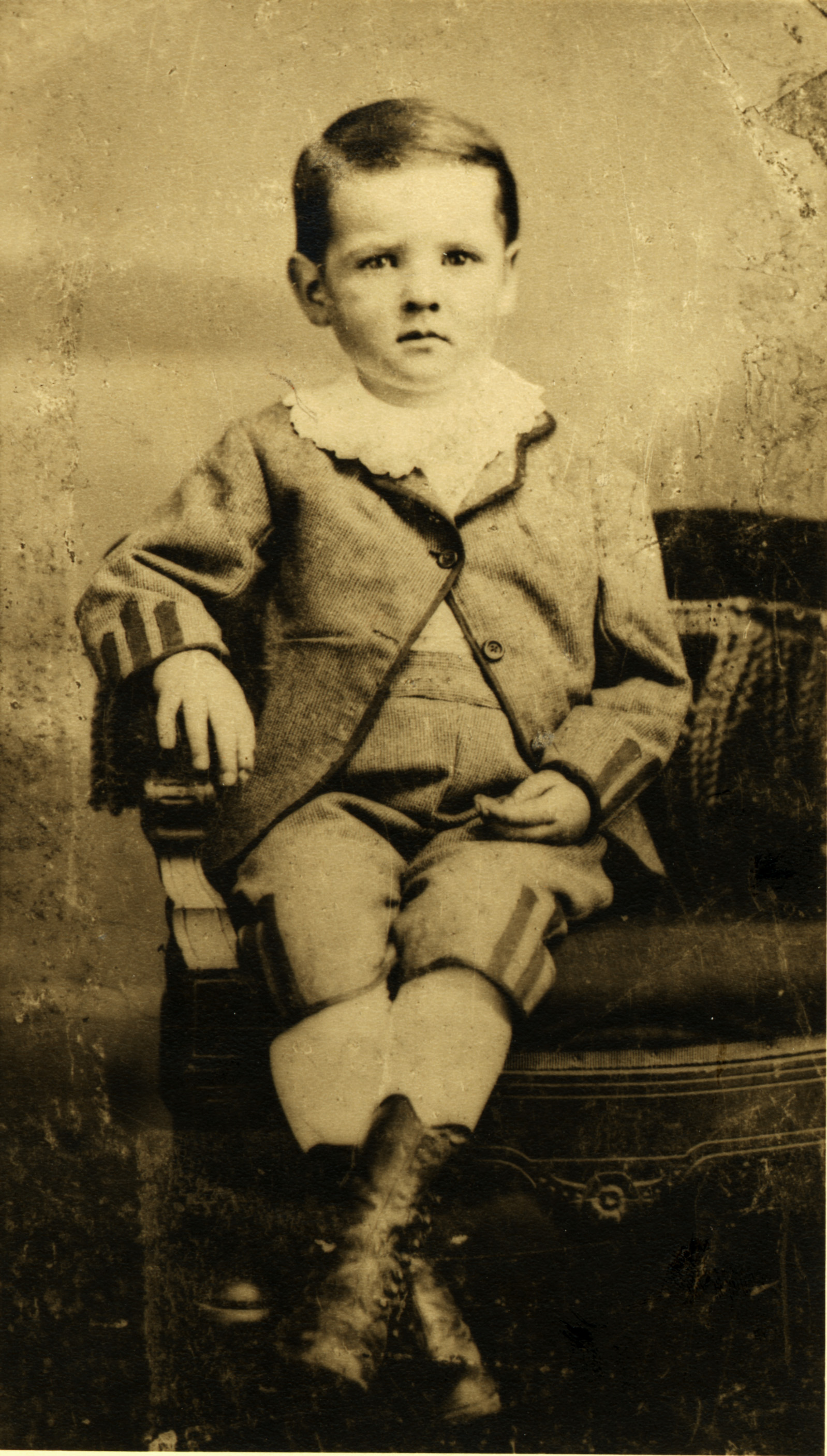 Herbert Hoover, age 3.