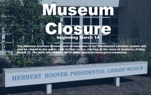 The Hoover Museum is closed due to Coronavirus (COVID-19) until further notice.