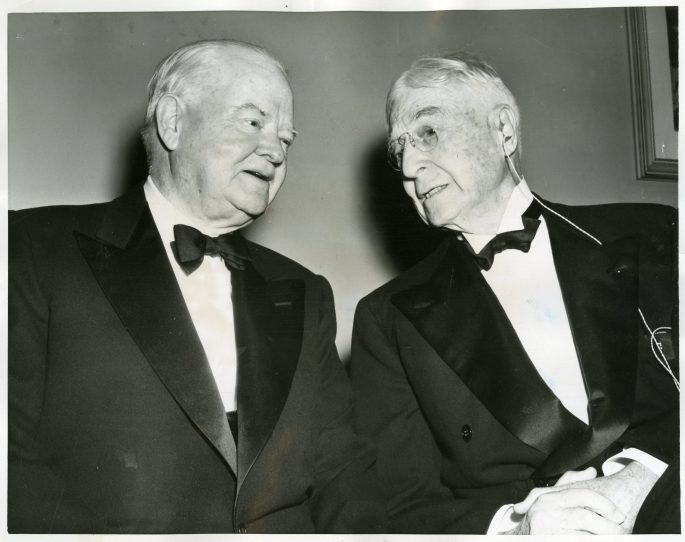 Respectful Partisans: Herbert Hoover and Bernard Baruch – Hoover Heads