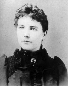 Young Laura Ingalls Wilder.